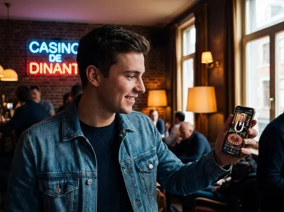 jeux en direct avec croupiers réels: Casino de Dinant